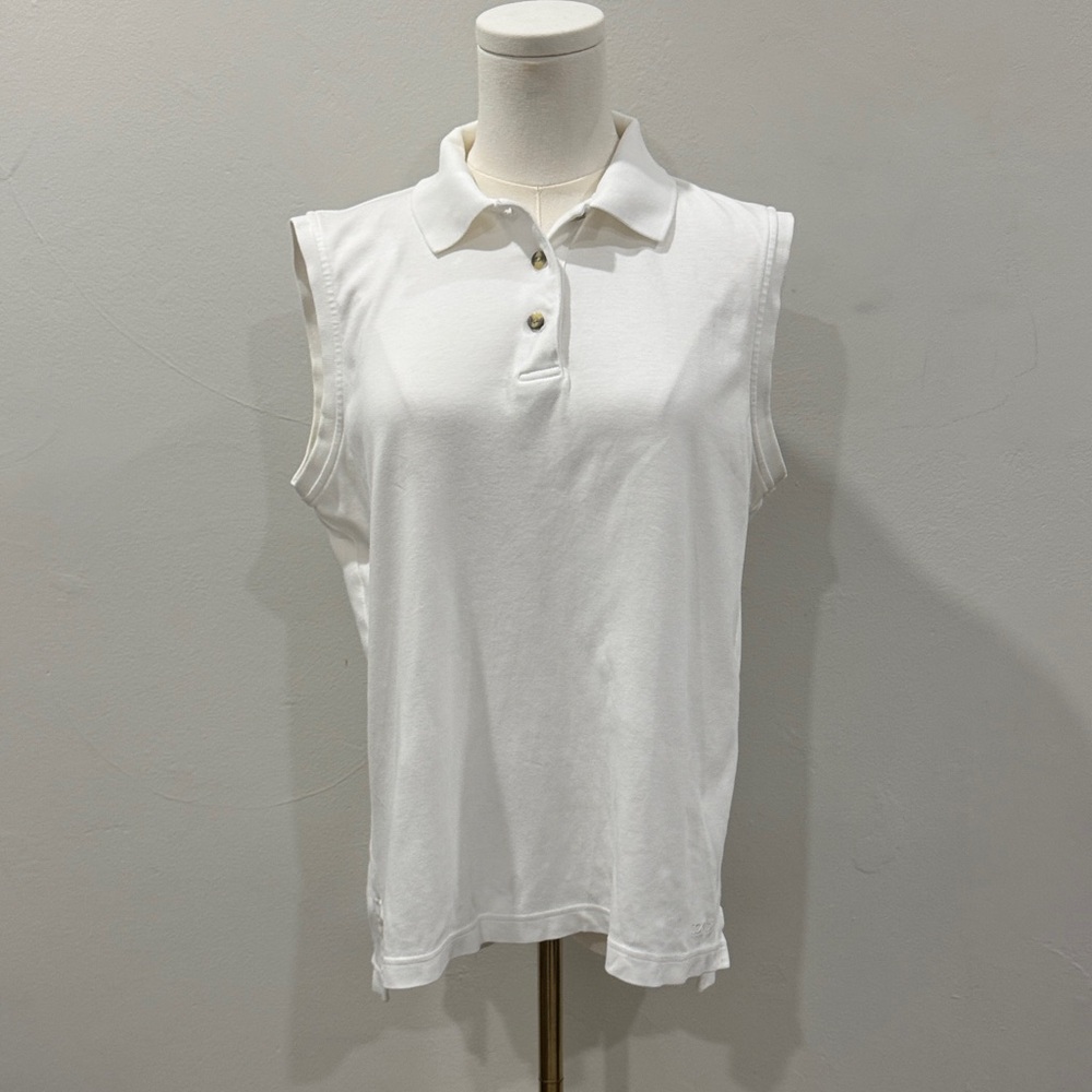 IZOD® Golf Sleeveless Polo – Size S (Fits Like M) – 100% Cotton